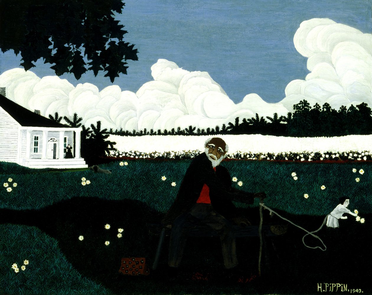Stary Czarny Joe autorstwa Horace Pippin