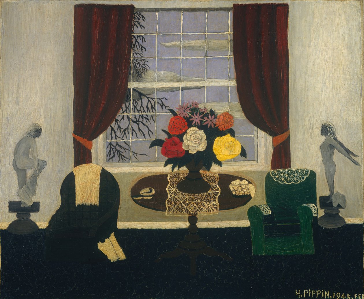 Wiktoriańskie wnętrze I autorstwa Horace Pippin