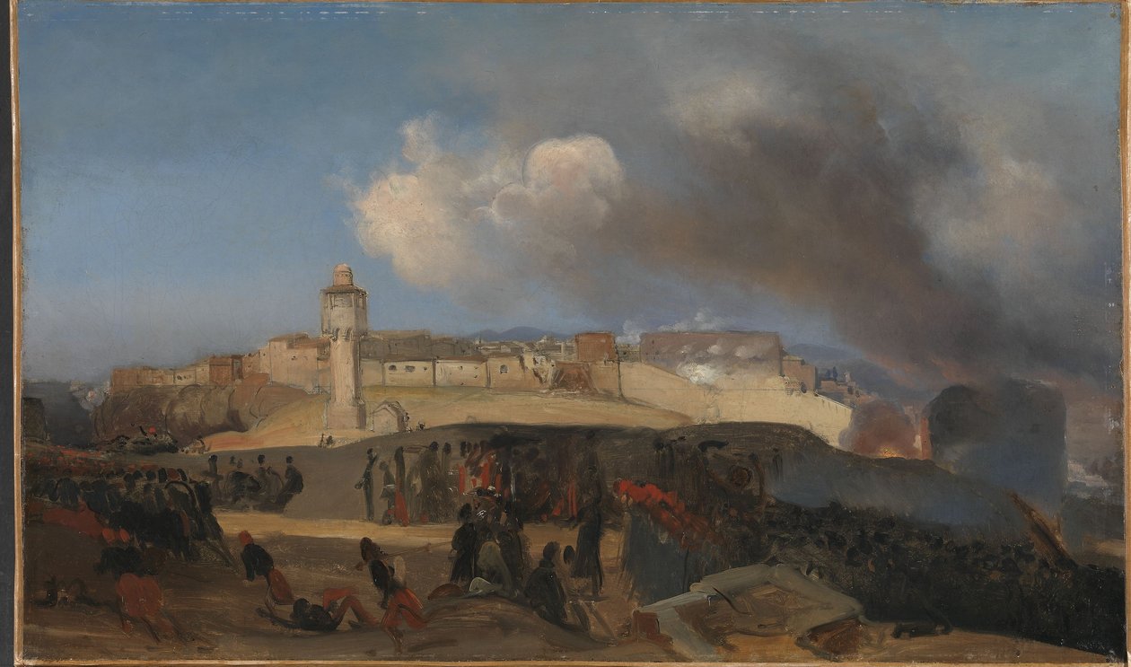 Drugi atak na Constantine, 13 października 1837 autorstwa Horace Vernet