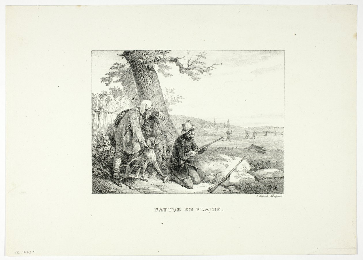 Łatwo pobity autorstwa Emile Jean Horace Vernet