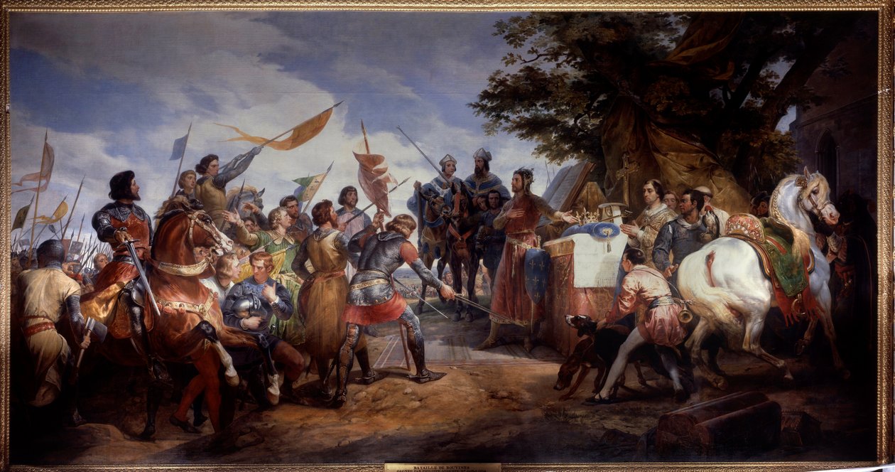 Wojna francusko-angielska (1202-1214): „”bitwa pod Bouvines 27.07.1214, Philippe Auguste stawia na koronę Francji”” Sprzeciwiła się francuskiej armii Philippe
