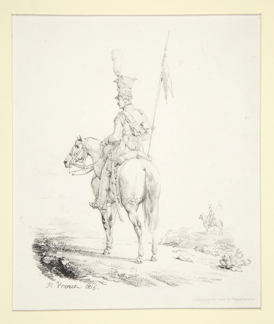 Polecany Lancer autorstwa Emile Jean Horace Vernet