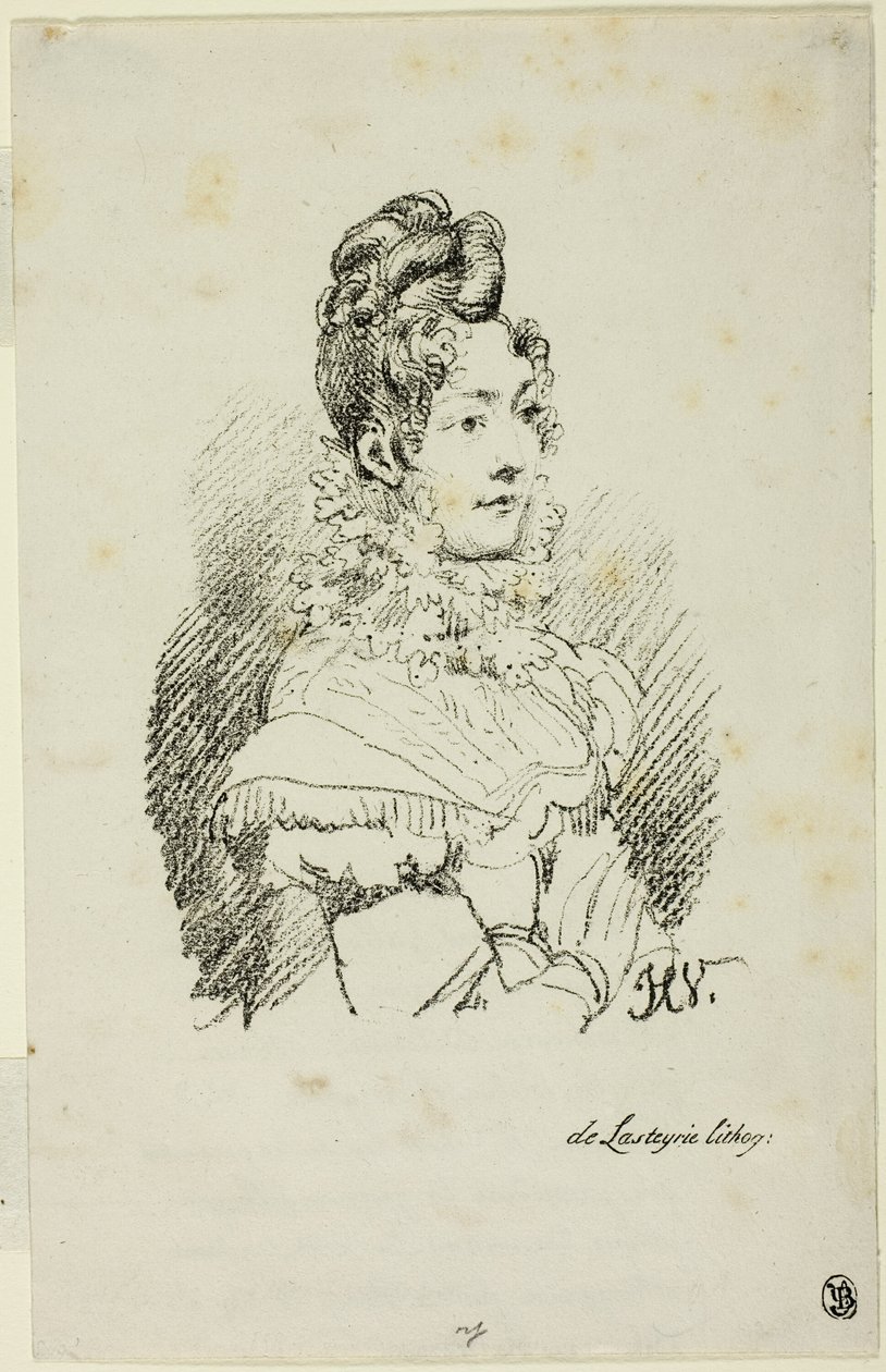 Portret Madame Perregaux autorstwa Emile Jean Horace Vernet