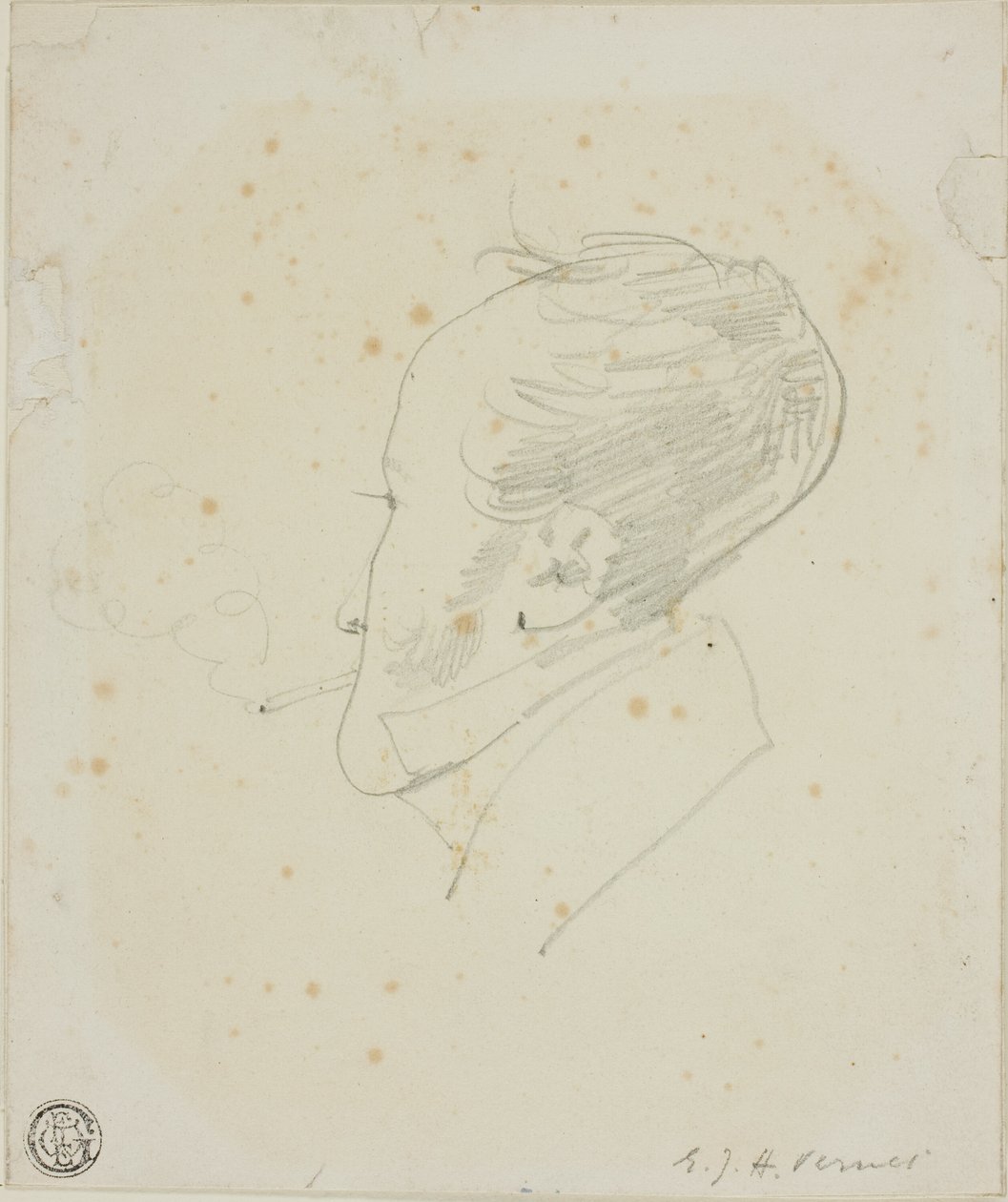 Autoportret autorstwa Horace Vernet