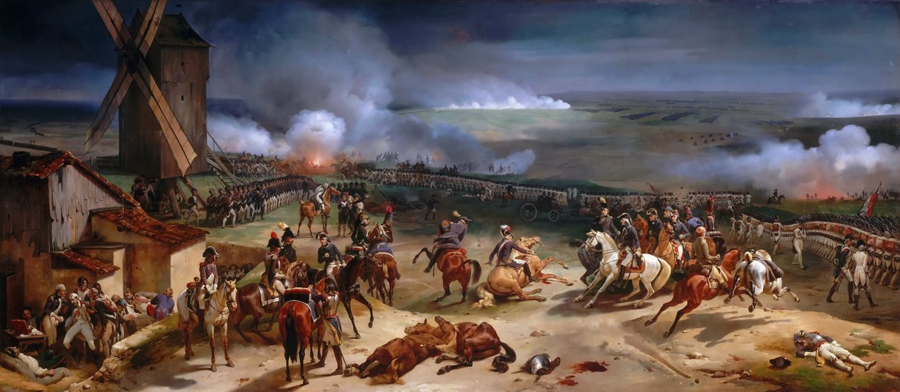 Bitwa pod Valmy, 20 września 1792 autorstwa Emile Jean Horace Vernet