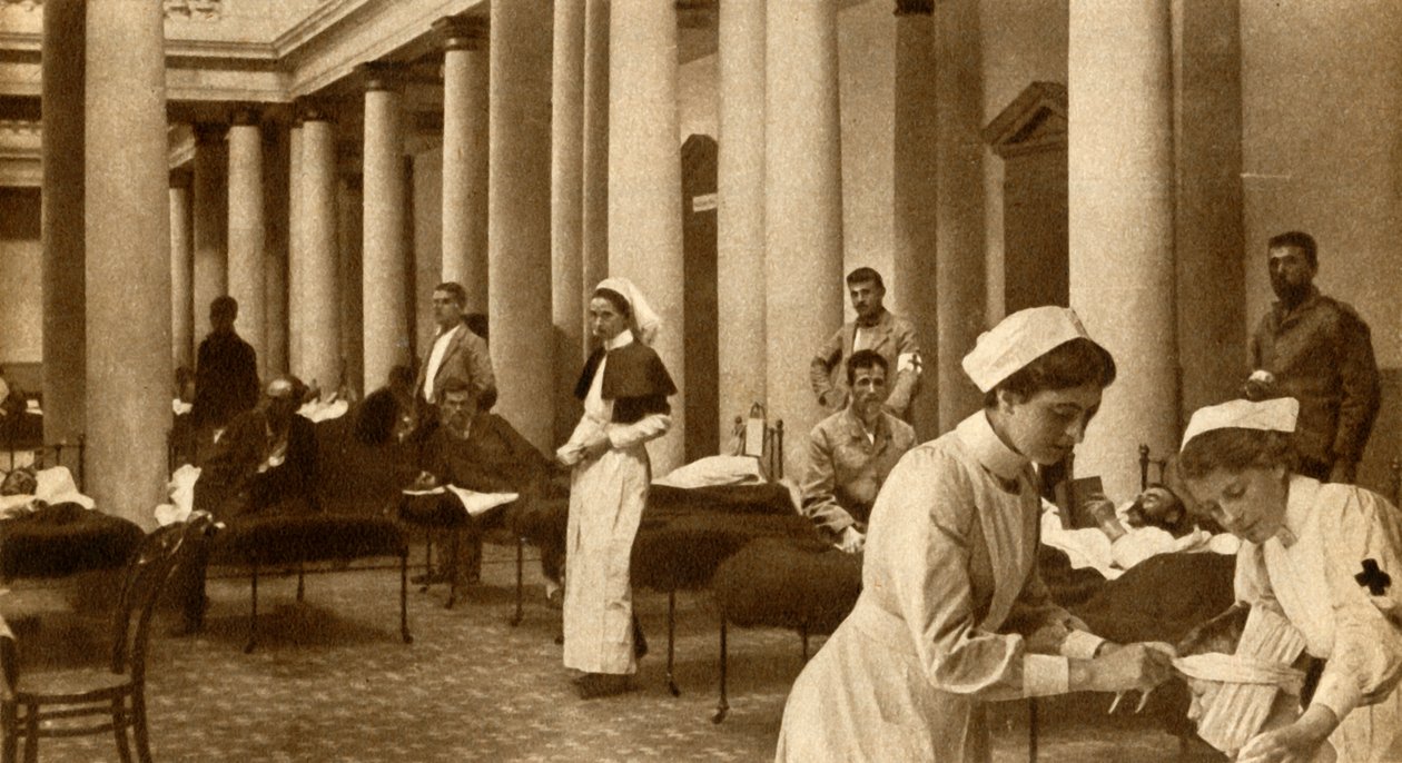 Boer i Brytyjczyk wspólnie pielęgnowane, 1900, 1933. autorstwa Horace Walter Nicholls
