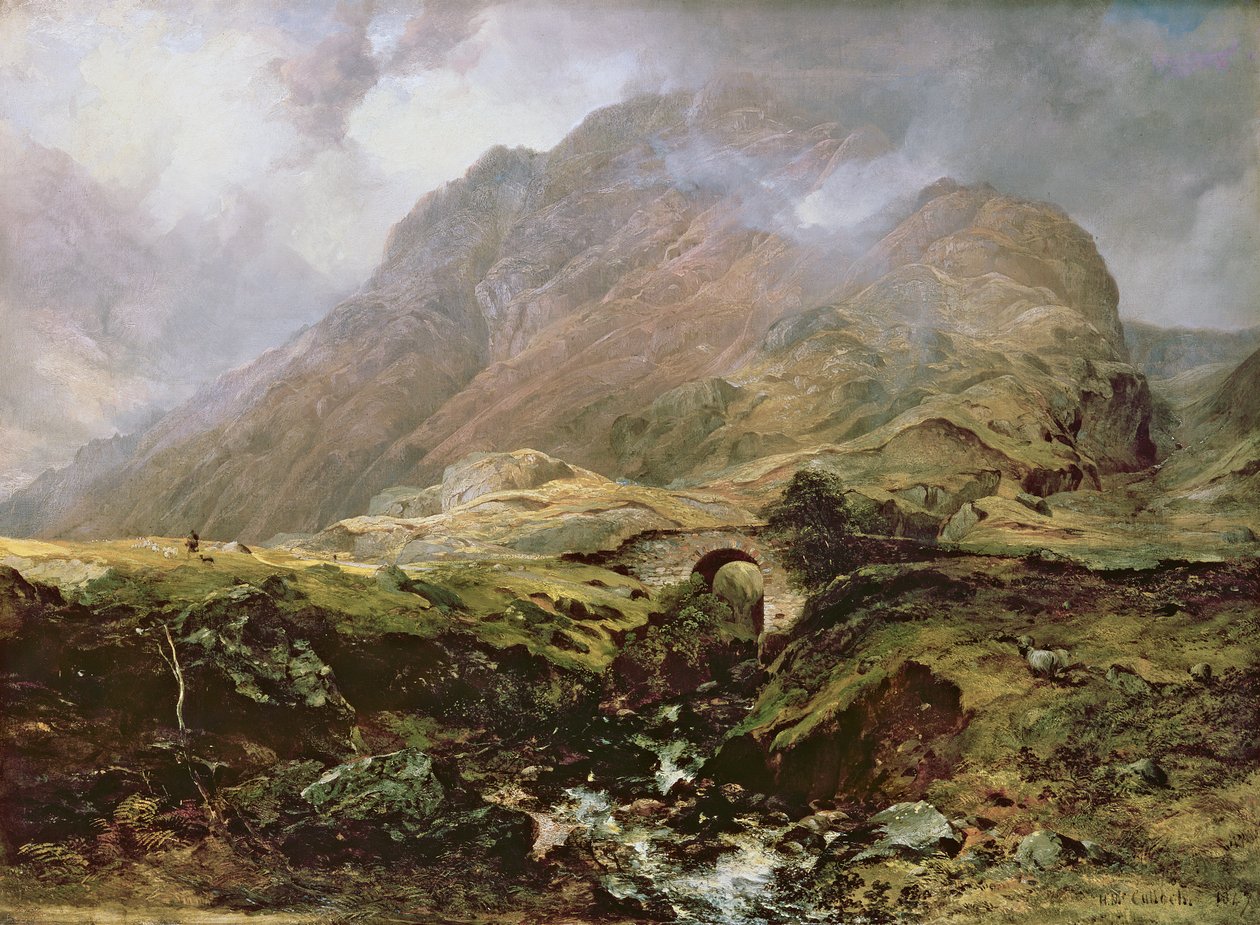 Glencoe, 1847 r. autorstwa Horatio McCulloch