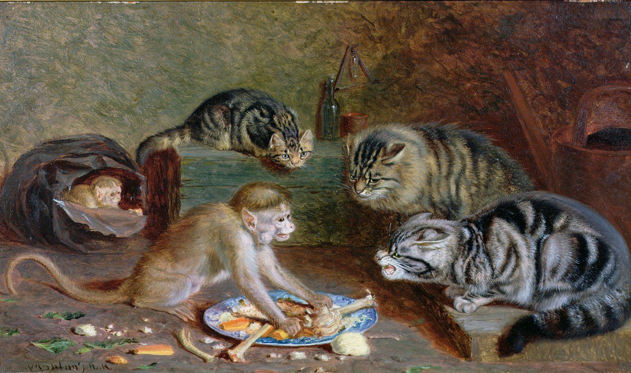 Monopoly (olej na panelu) autorstwa Horatio Henry Couldery