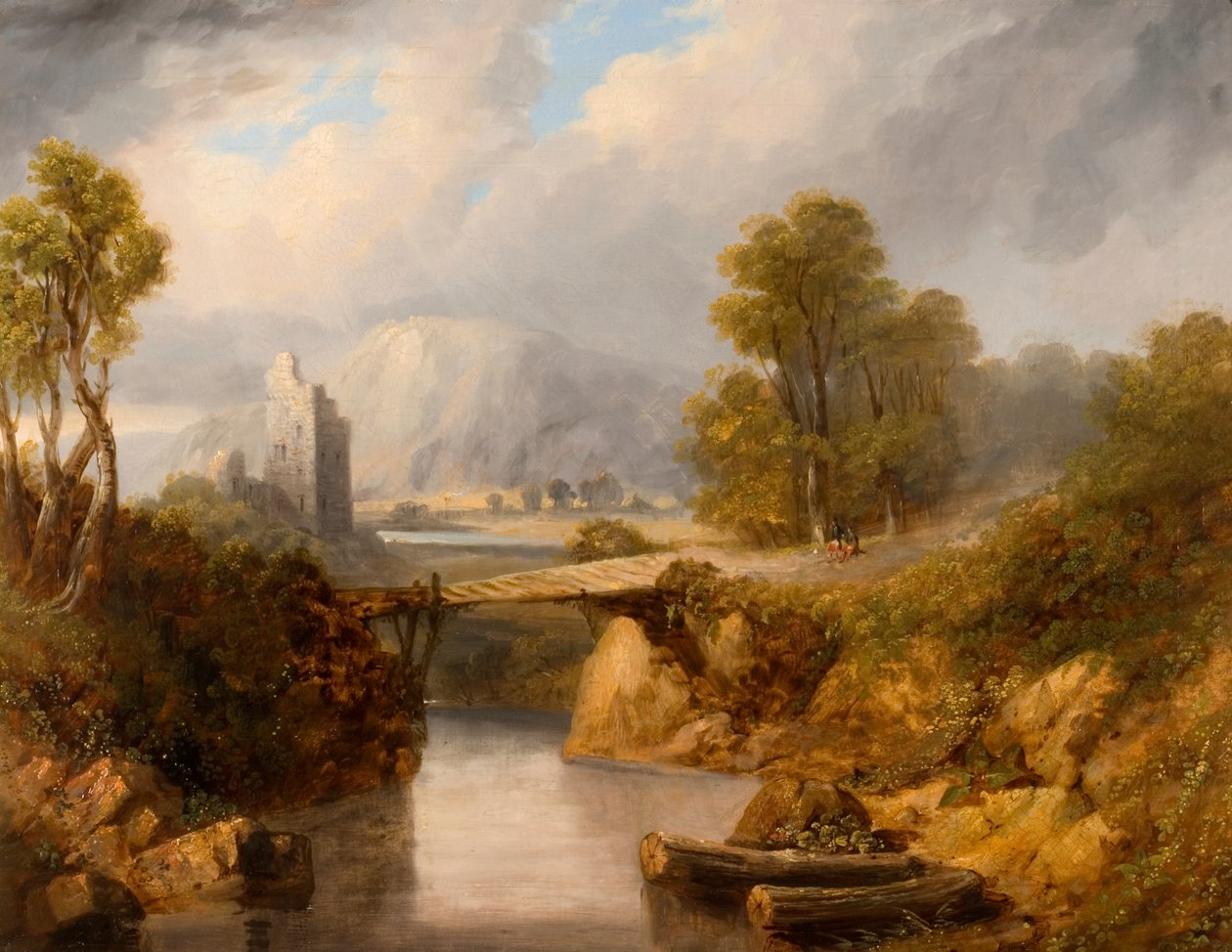 Inverlochy (olej na płótnie) autorstwa Horatio McCulloch