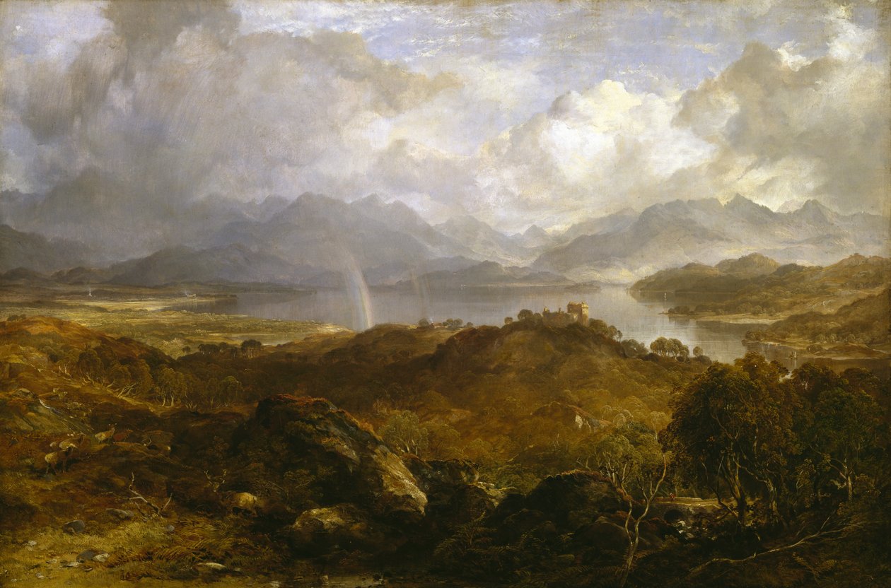 Moje serce jest w górach autorstwa Horatio McCulloch