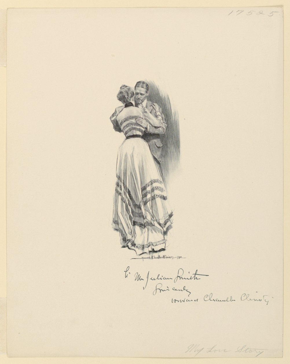 Nie lubisz moich historii miłosnych, kochanie, więc nie będę więcej pisać autorstwa Howard Chandler Christy