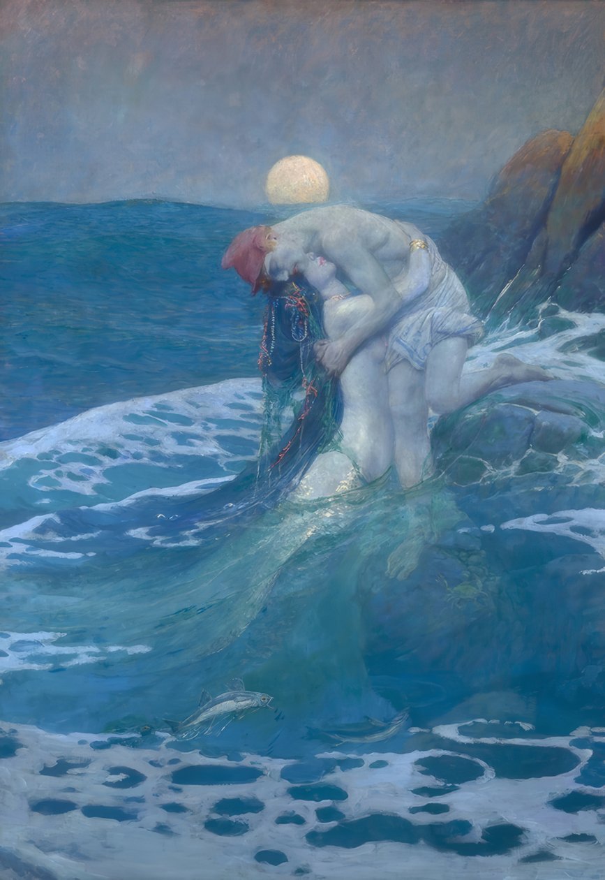 Syrenka autorstwa Howard Pyle