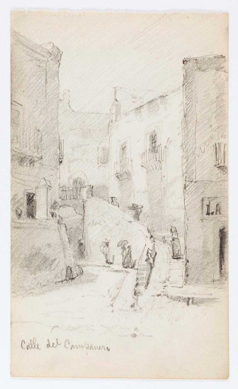 Calle del Campanero autorstwa Howard Russell Butler