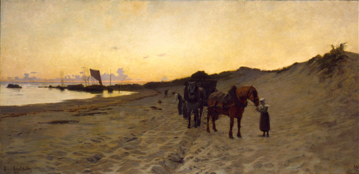Zbieracze wodorostów autorstwa Howard Russell Butler