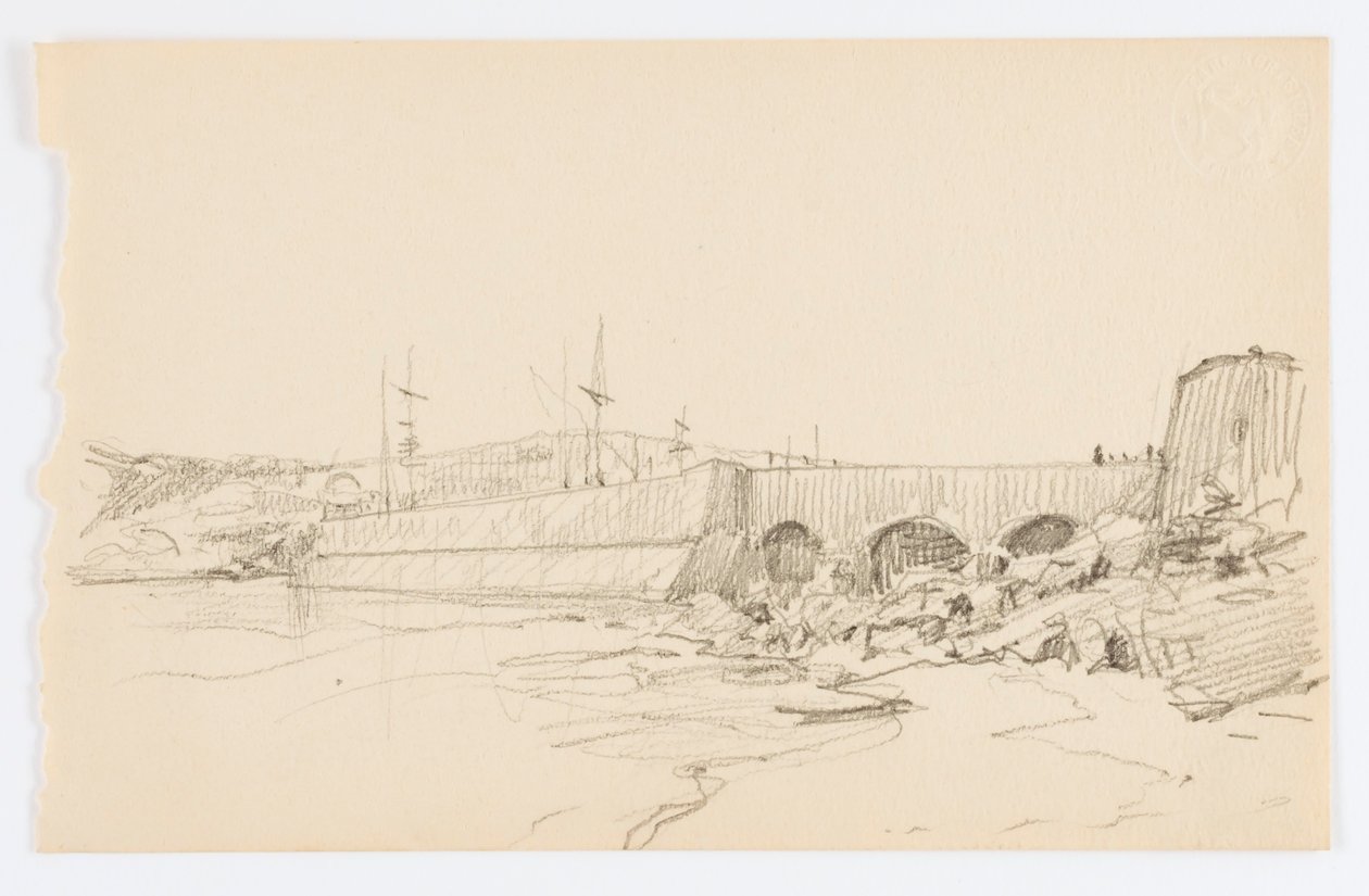 Bez tytułu (Molo i plaża) autorstwa Howard Russell Butler