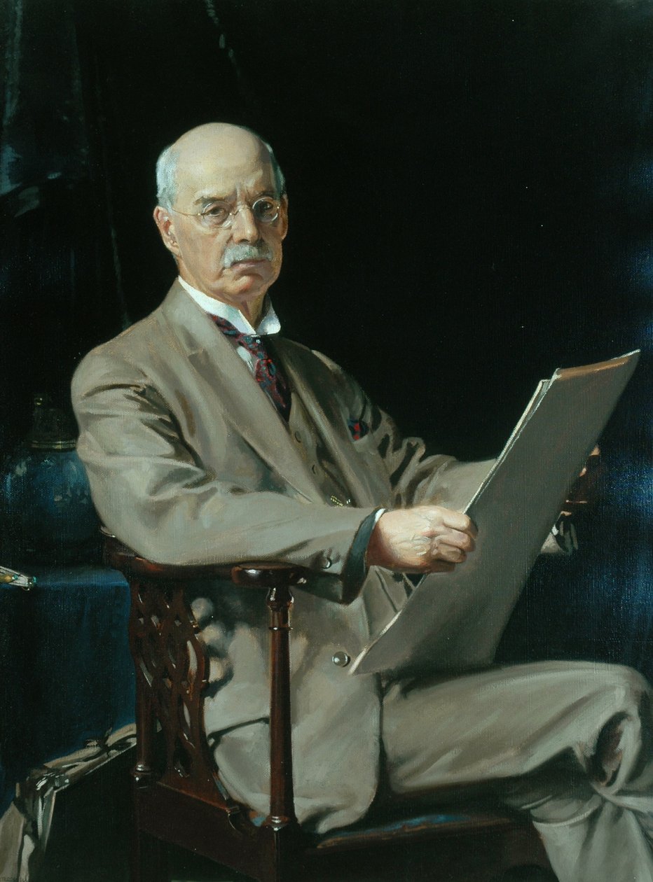Butler Wood (olej na płótnie) autorstwa Howard Somerville