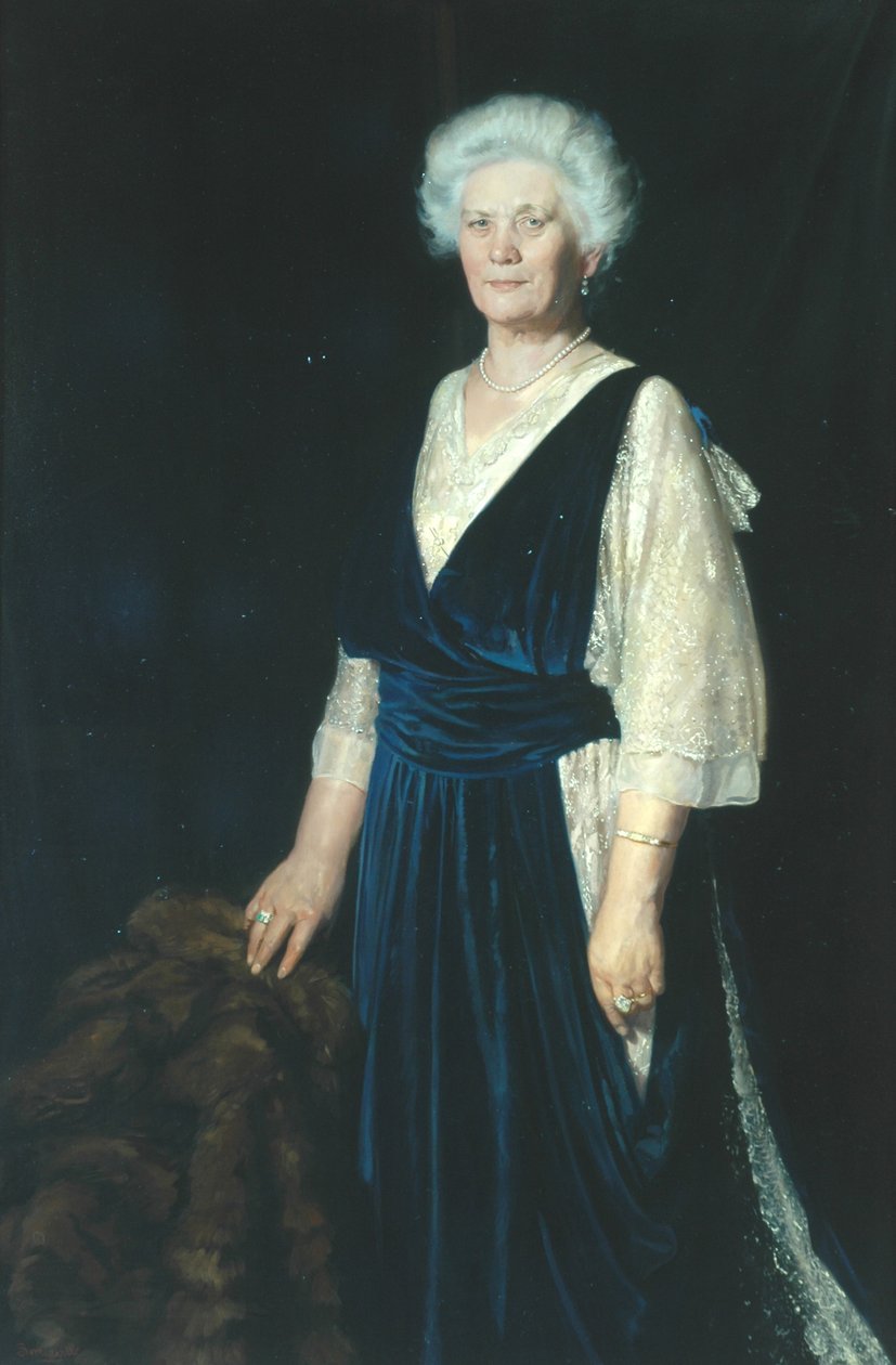 Lady Hill (olej na płótnie) autorstwa Howard Somerville