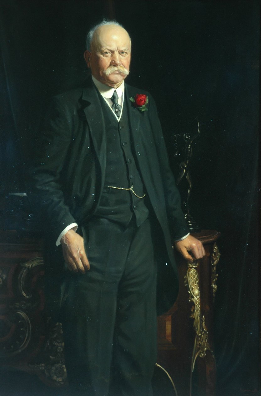 Sir James Hill (olej na płótnie) autorstwa Howard Somerville