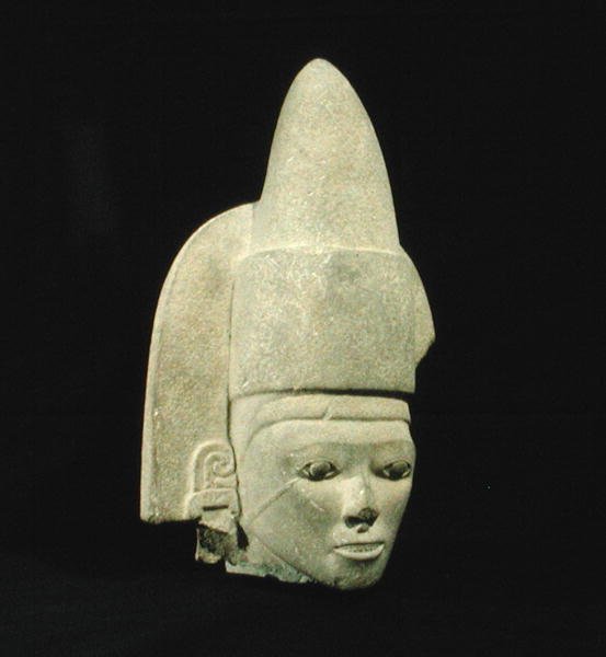 Głowa Huaxtec, okres postklasyczny (900-1521) (kamień) autorstwa Huaxtec Huaxtec