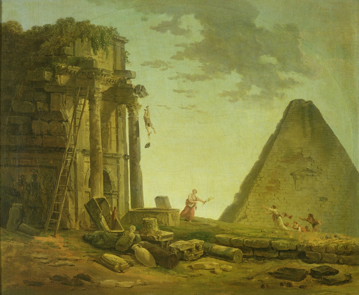 Осол поли autorstwa Hubert Robert