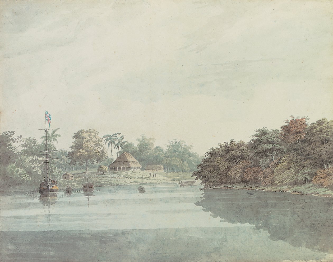 Papużka falista gubernatora generalnego nad Gangesem, Delta Brahmaputry autorstwa Hubert Cornish