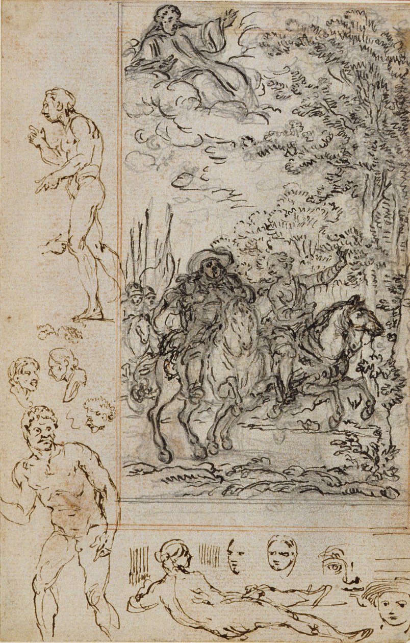 Studium do winiety w "La Pucelle d