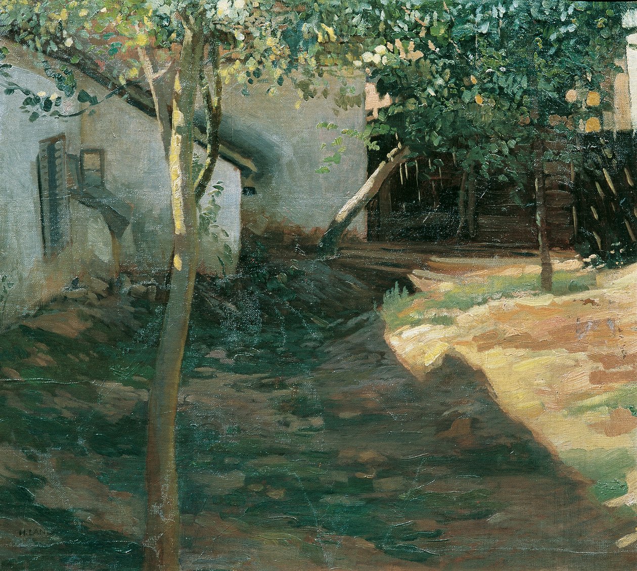 W śliwowym sadzie (Waldviertel) autorstwa Hubert Landa
