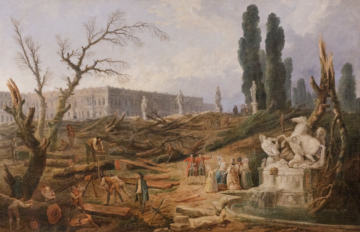 Gaj łaźni Apolla (Le bosquet des bains d