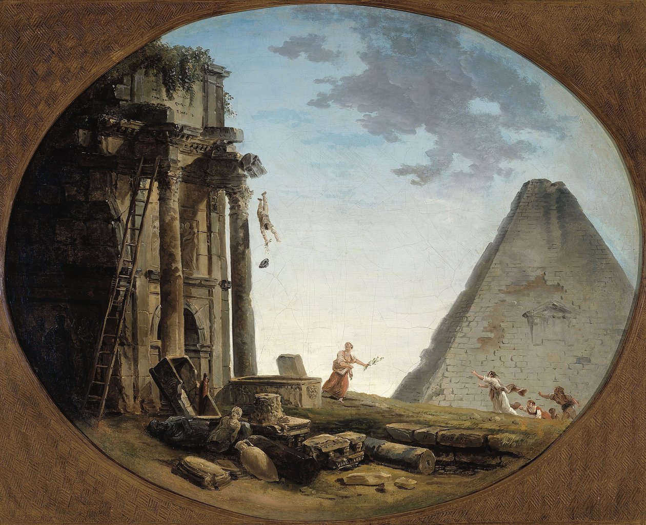 Der Unfall autorstwa Hubert Robert