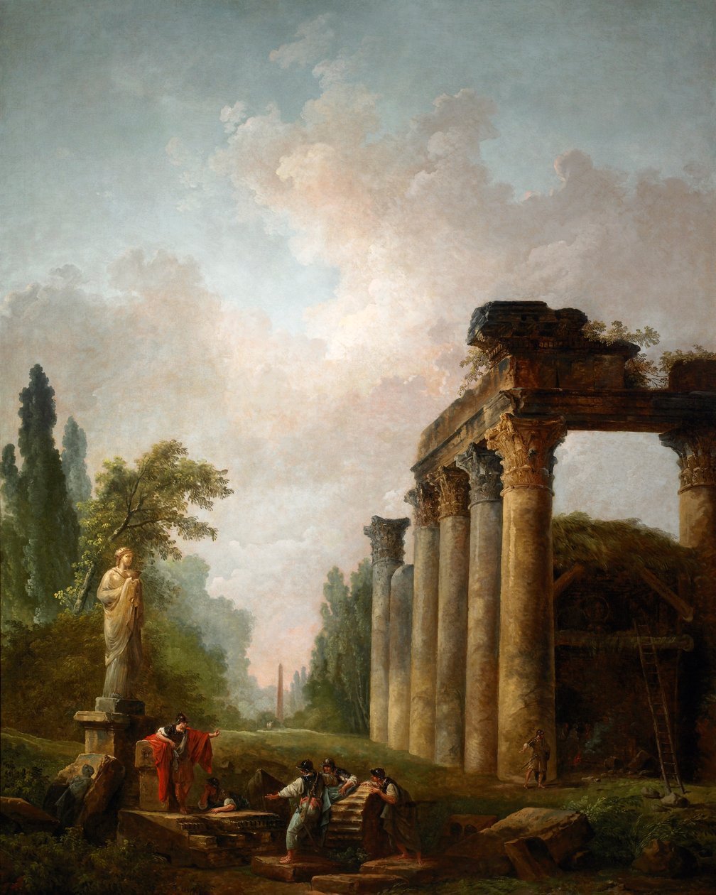 Ruiny autorstwa Hubert Robert