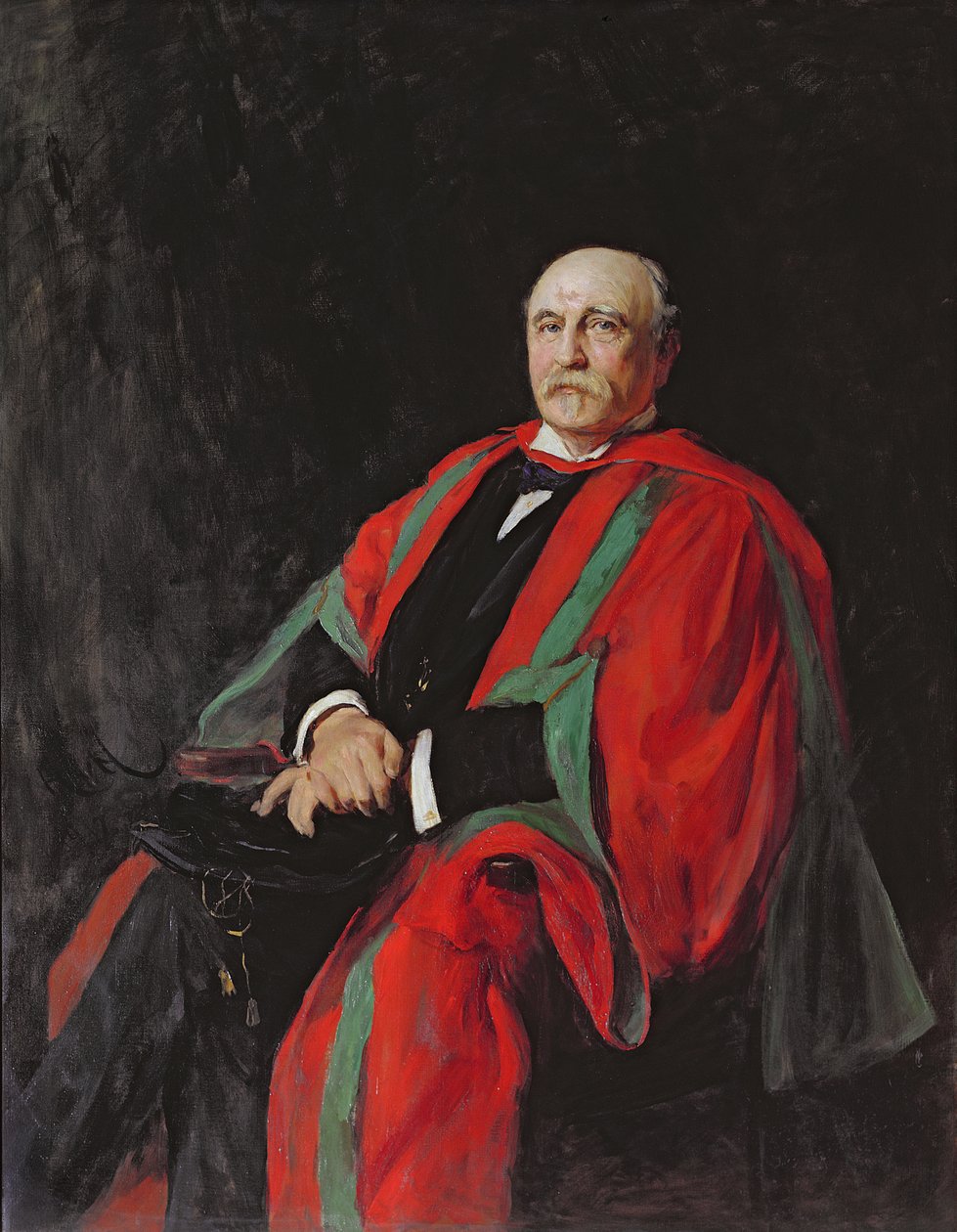 Pułkownik T W Harding (olej na płótnie) autorstwa Hubert von Herkomer