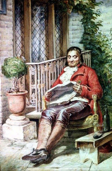 Wiadomości małżeńskie autorstwa Hubert von Herkomer