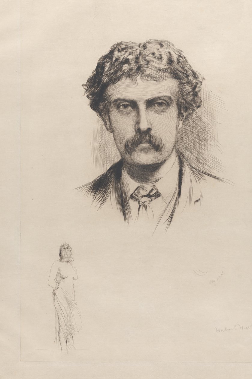 Portret Cecila Lawsona, 1882. autorstwa Hubert von Herkomer