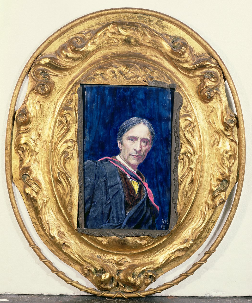 Autoportret artysty, 1878 (olej) autorstwa Hubert von Herkomer
