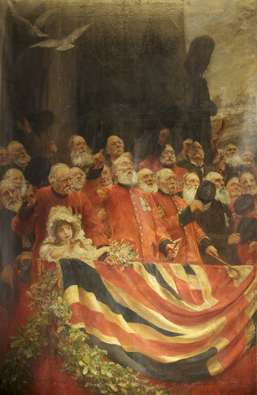 Wiwat Starej Gwardii autorstwa Hubert von Herkomer
