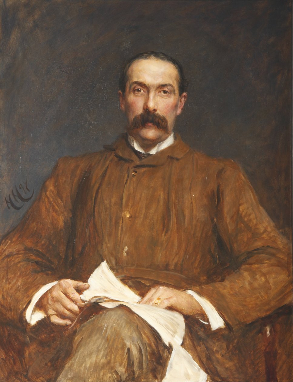 William Leonard Courtney autorstwa Hubert von Herkomer