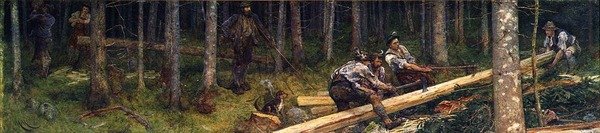 Drwale autorstwa Hubert von Herkomer