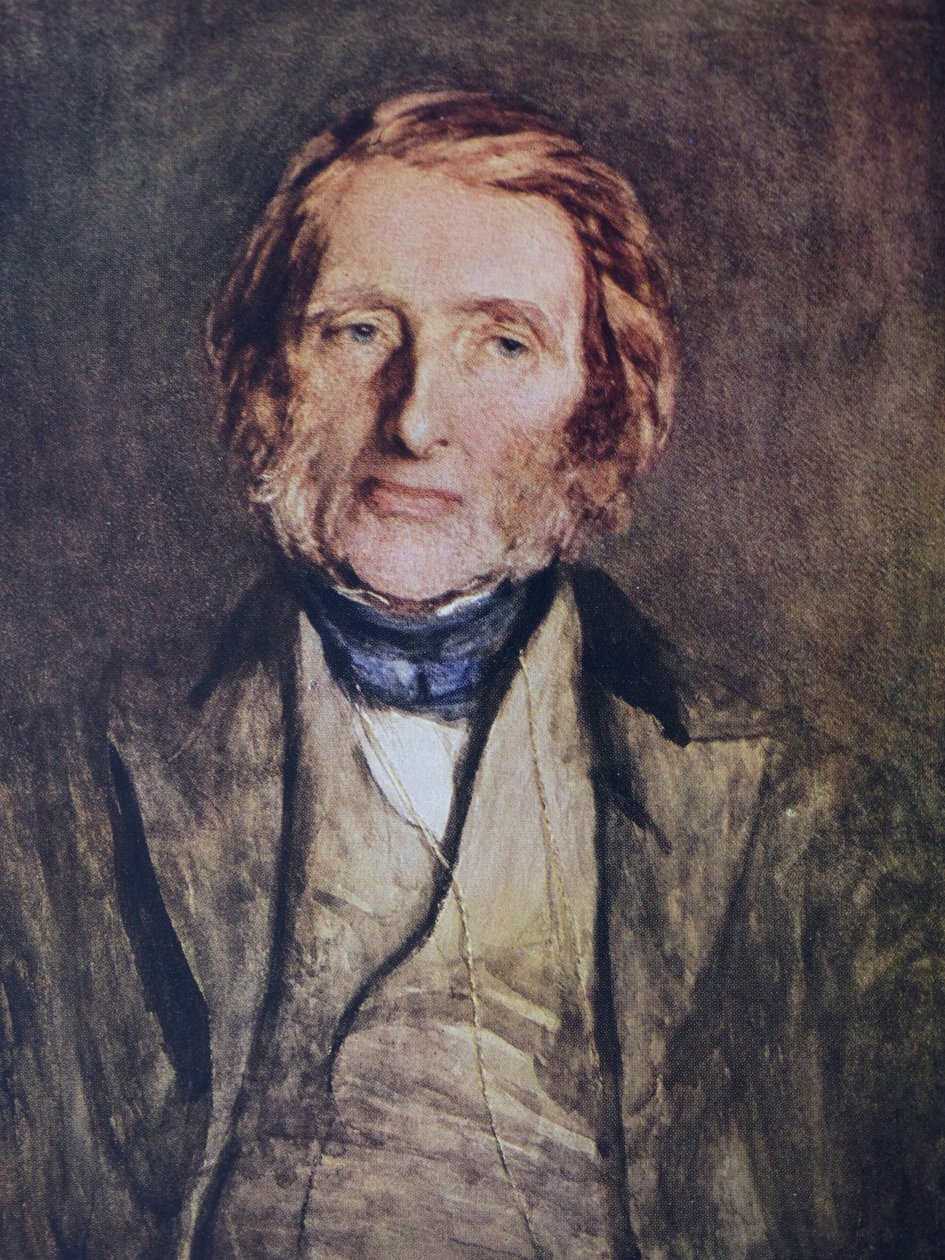 portret Johna Ruskina autorstwa Hubert von Herkomer