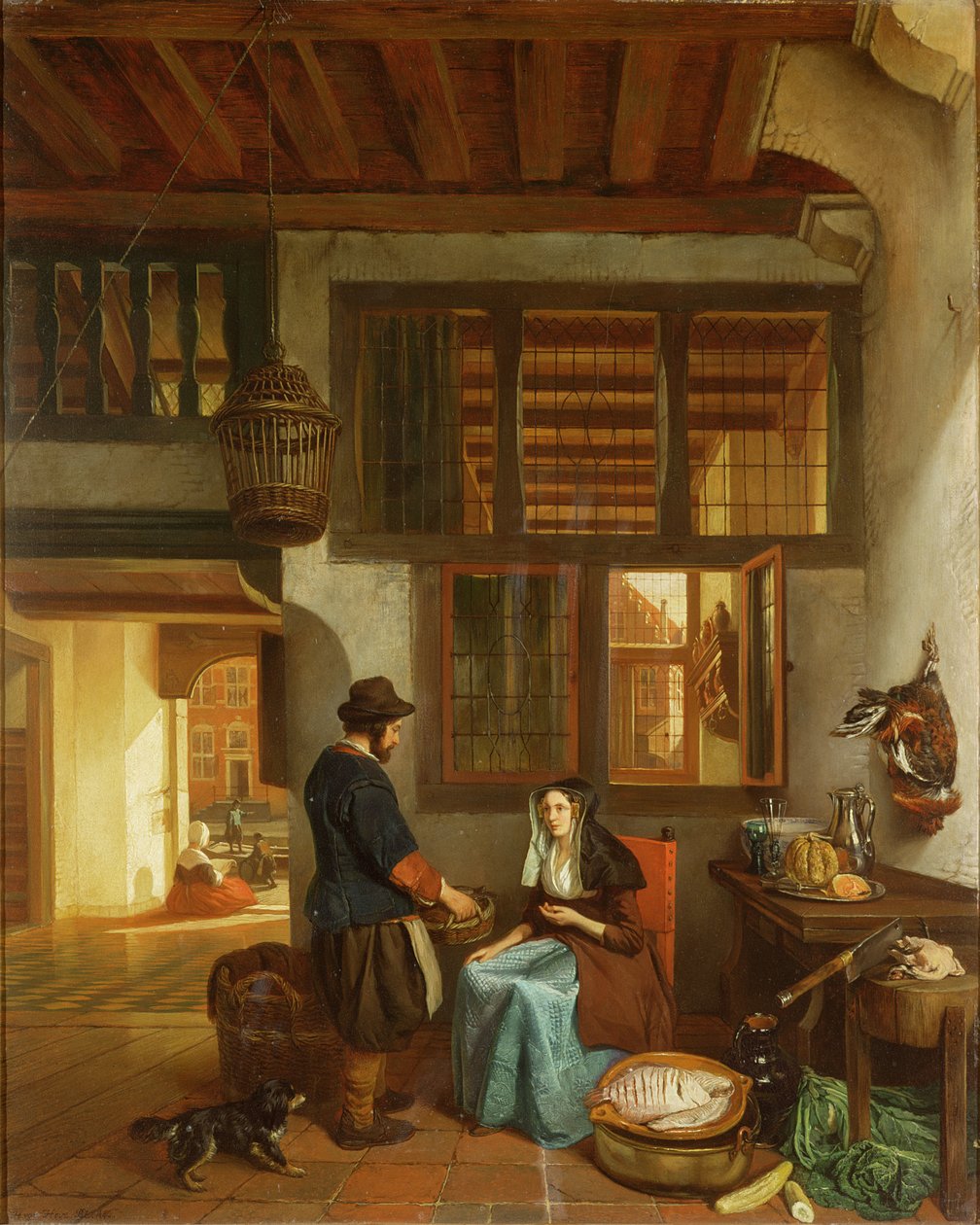 Nieznany obraz autorstwa Hubertus van Hove