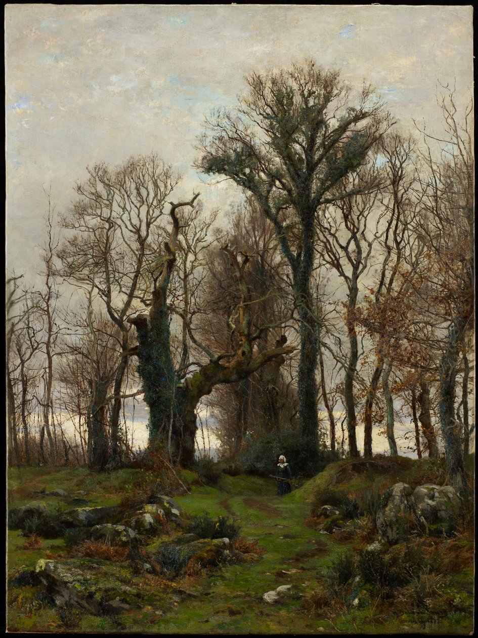 Edge of the Moor, Bretania, 1877 autorstwa Hugh Bolton Jones