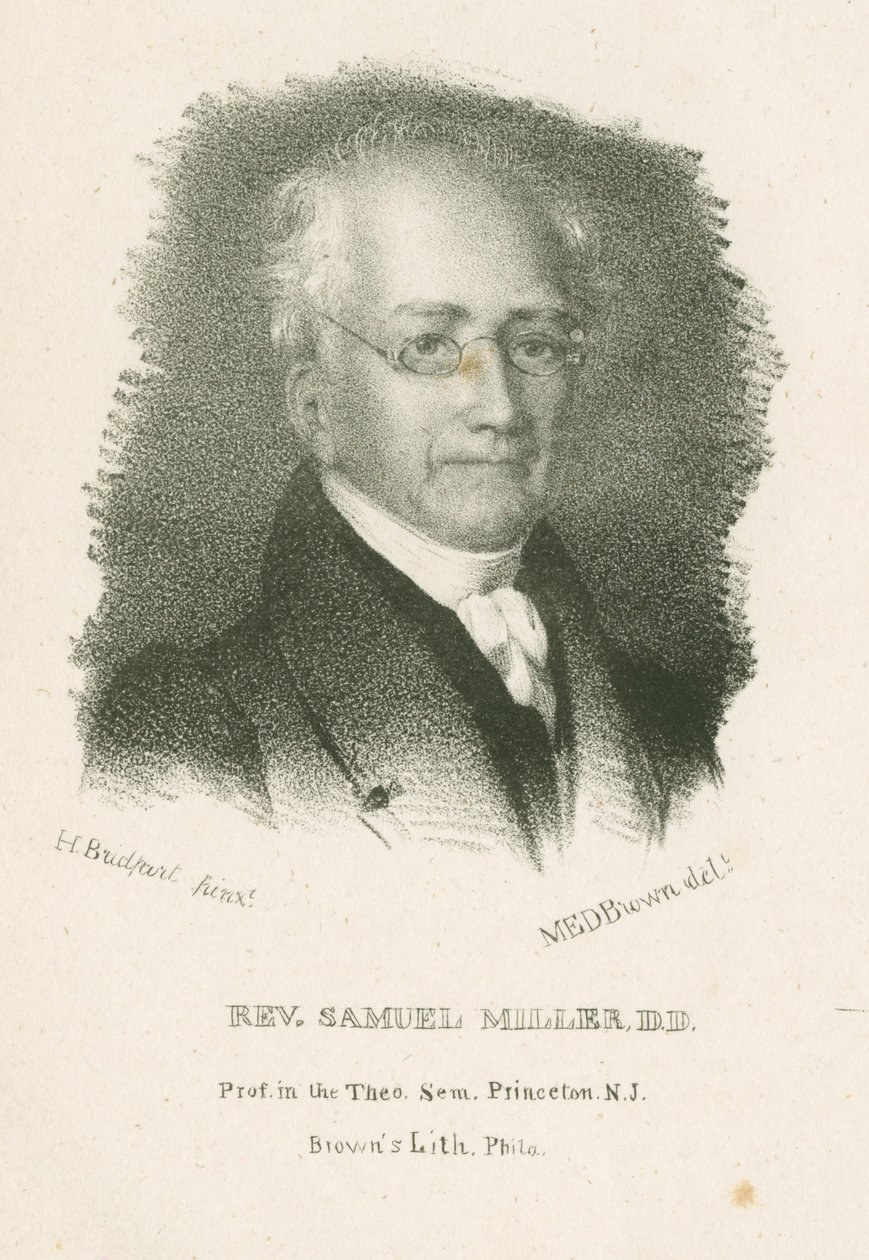 Wielebny Samuel Miller, DD autorstwa Hugh Bridgeport