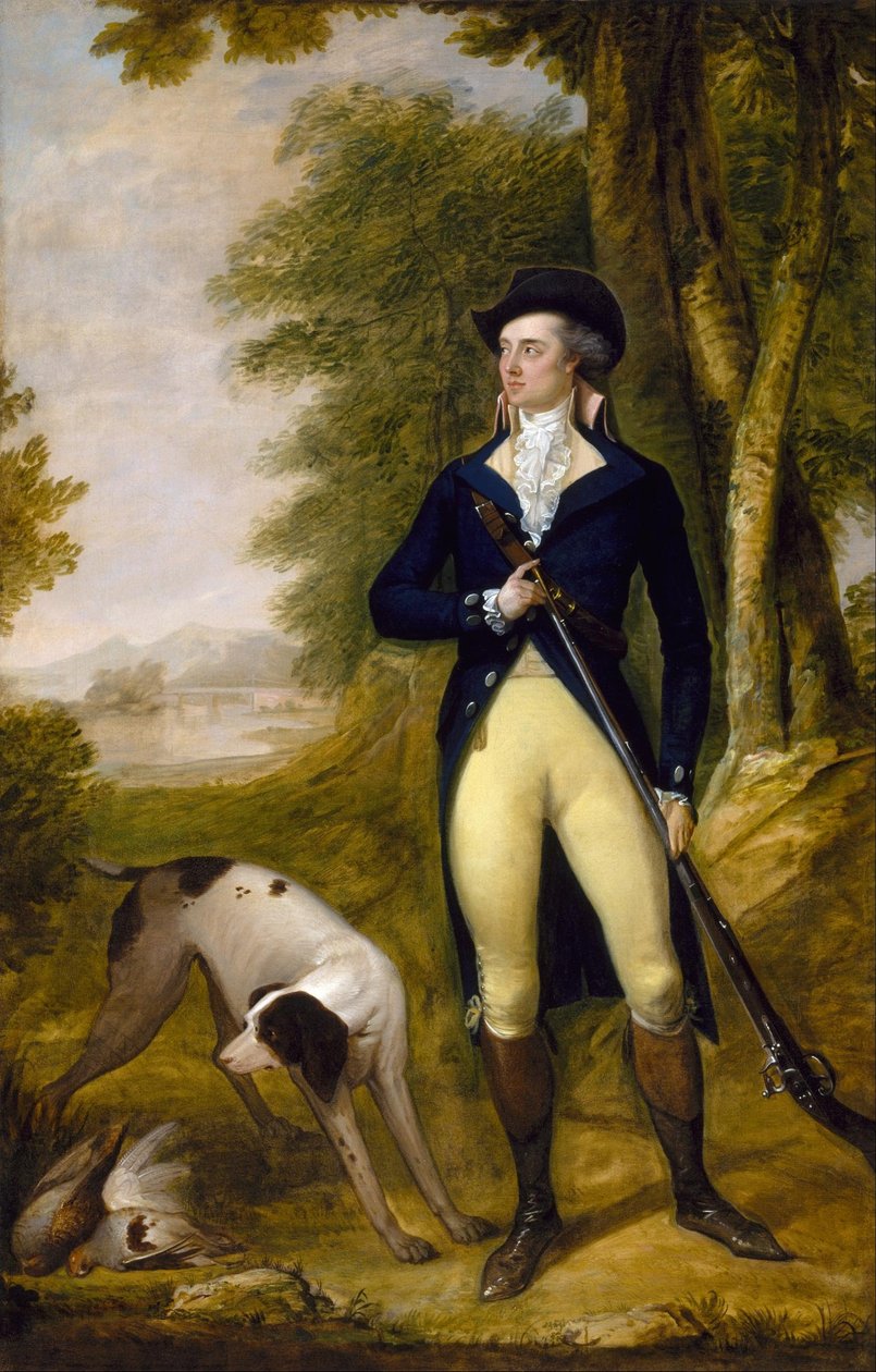 Portret dżentelmena autorstwa Hugh Douglas Hamilton
