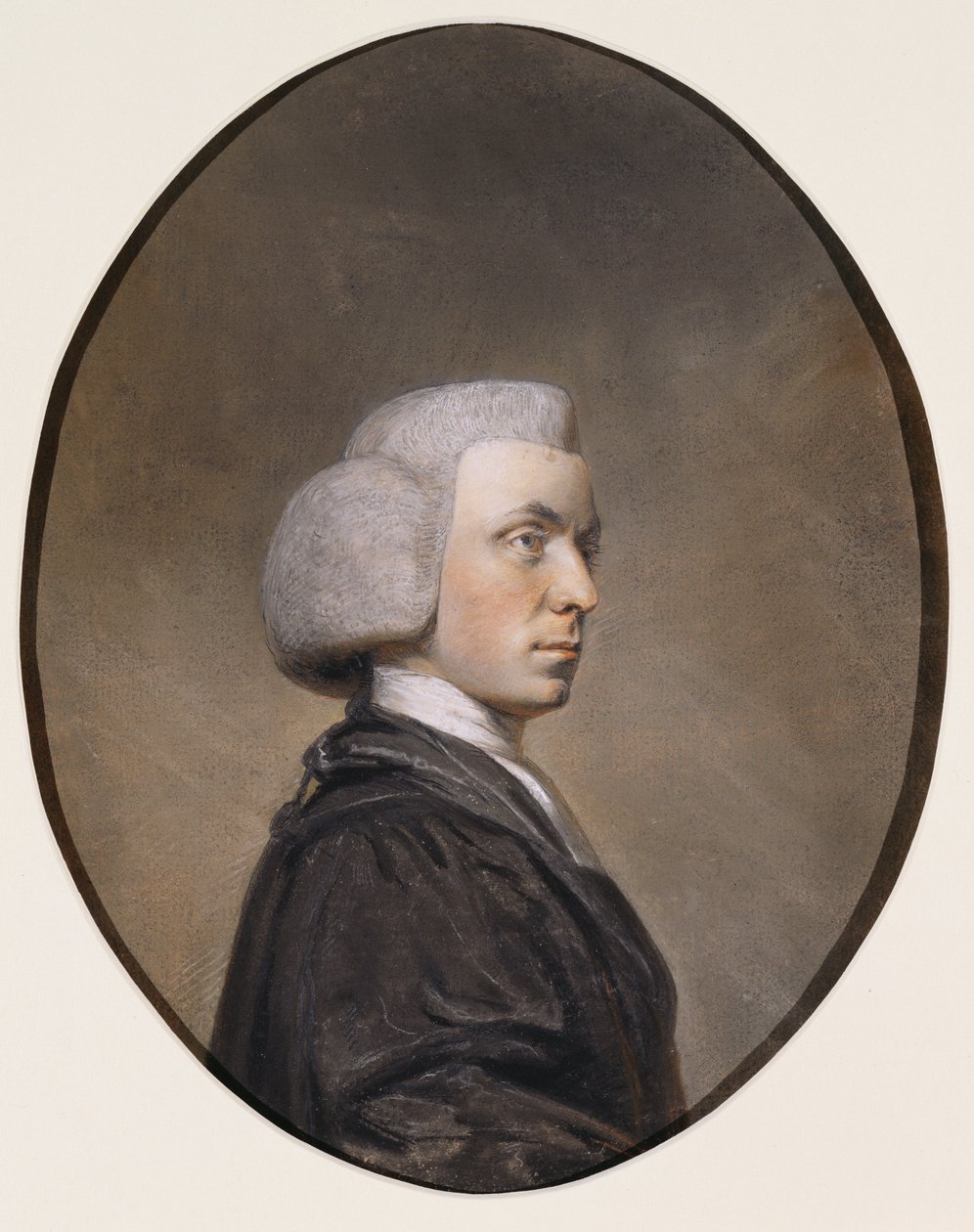 ks. Philip Wodehouse, lata 90. XVIII w. (pastel, kreda i grafit na papierze) autorstwa Hugh Douglas Hamilton
