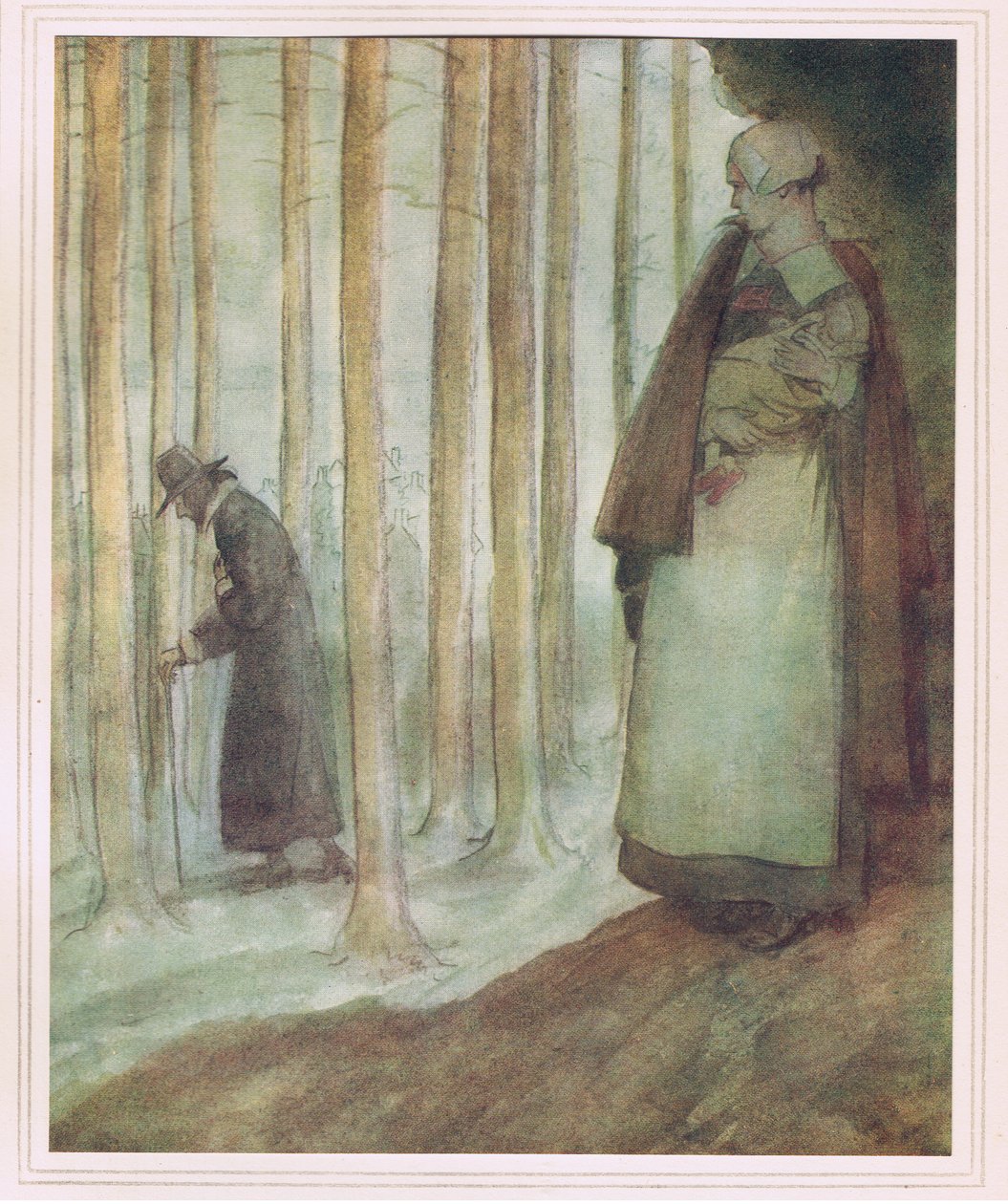 Tam mieszkały, tam stąpały, stopy jednego… autorstwa Hugh Thomson