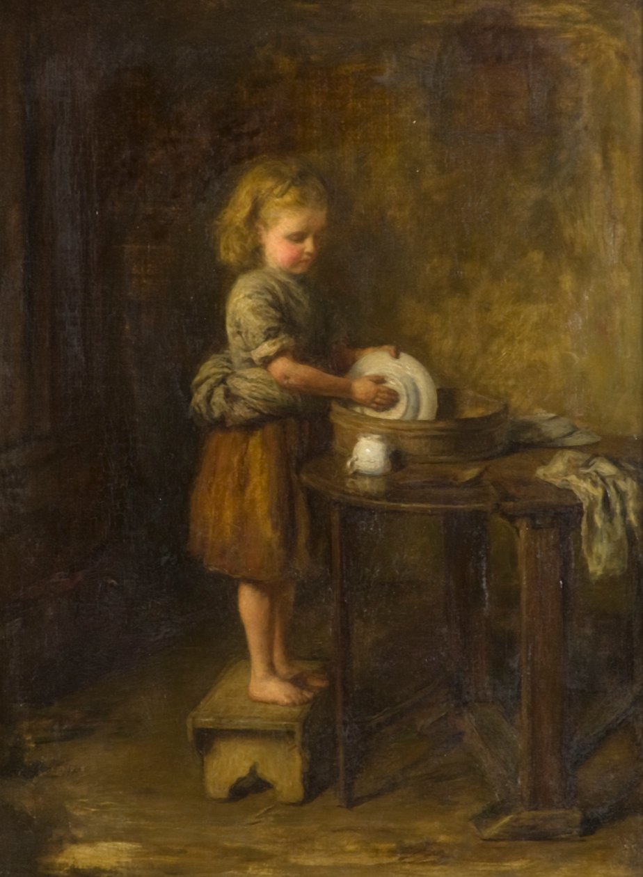 Mała Gospodyni, XIX w. autorstwa Hugh Cameron