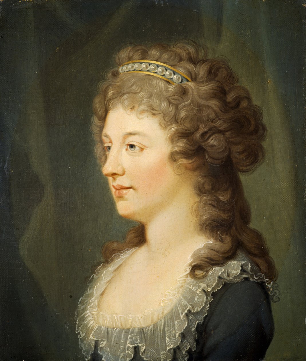 Portret Charlotte Stuart, księżnej Albany (1753-1789) autorstwa Hugh Douglas Hamilton