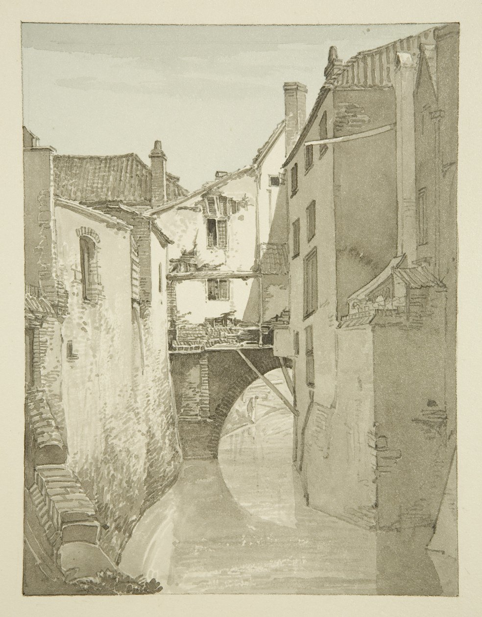 Most Queen Street, 1821 autorstwa Hugh ONeill