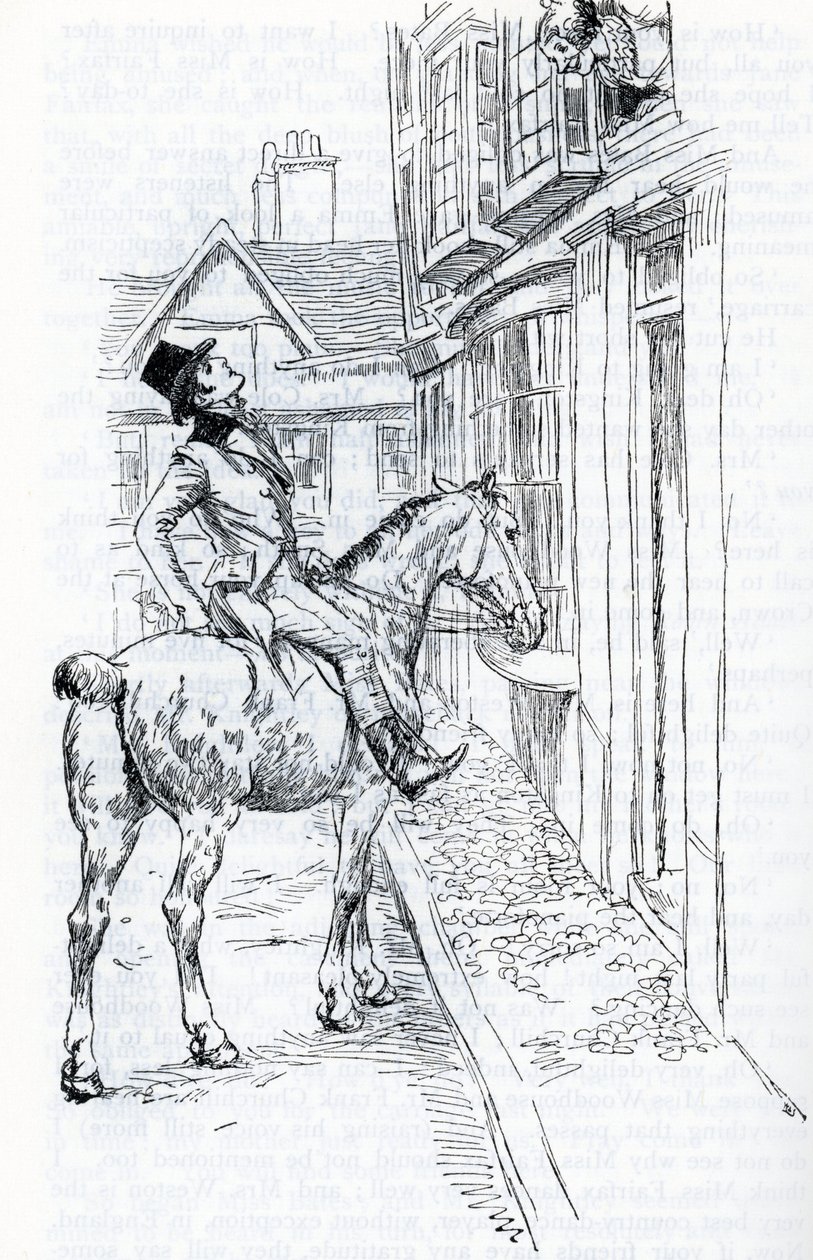 Ilustracja do „Emmy” Jane Austen (ilustracja) autorstwa Hugh Thomson