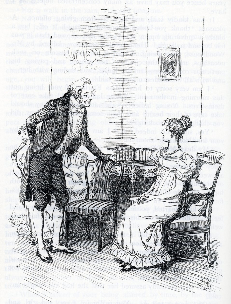 „Jane fairfax” (ilustracja) autorstwa Hugh Thomson