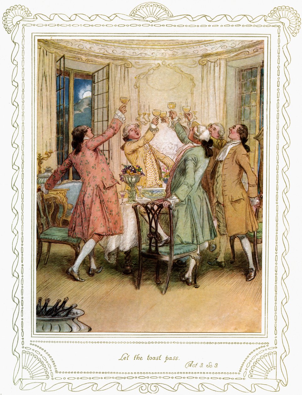 Sztuka Richarda Brinsleya Sheridana autorstwa Hugh Thomson